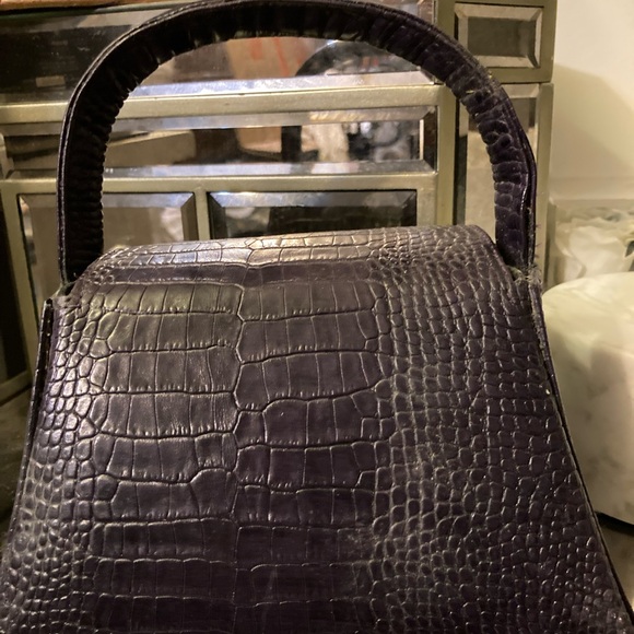 Anima Iris dark purple handbag - Picture 3 of 3